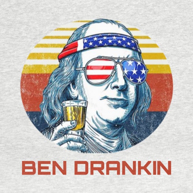 ben drankin 4th of july by ERRAMSHOP